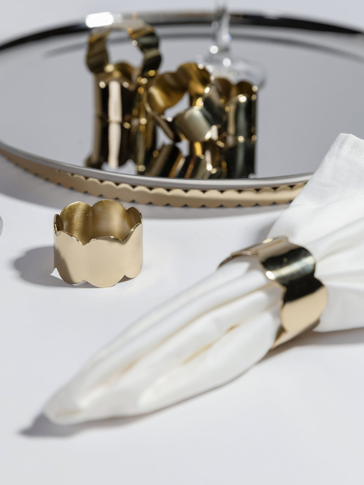 Floret Napkin Ring Set of 6