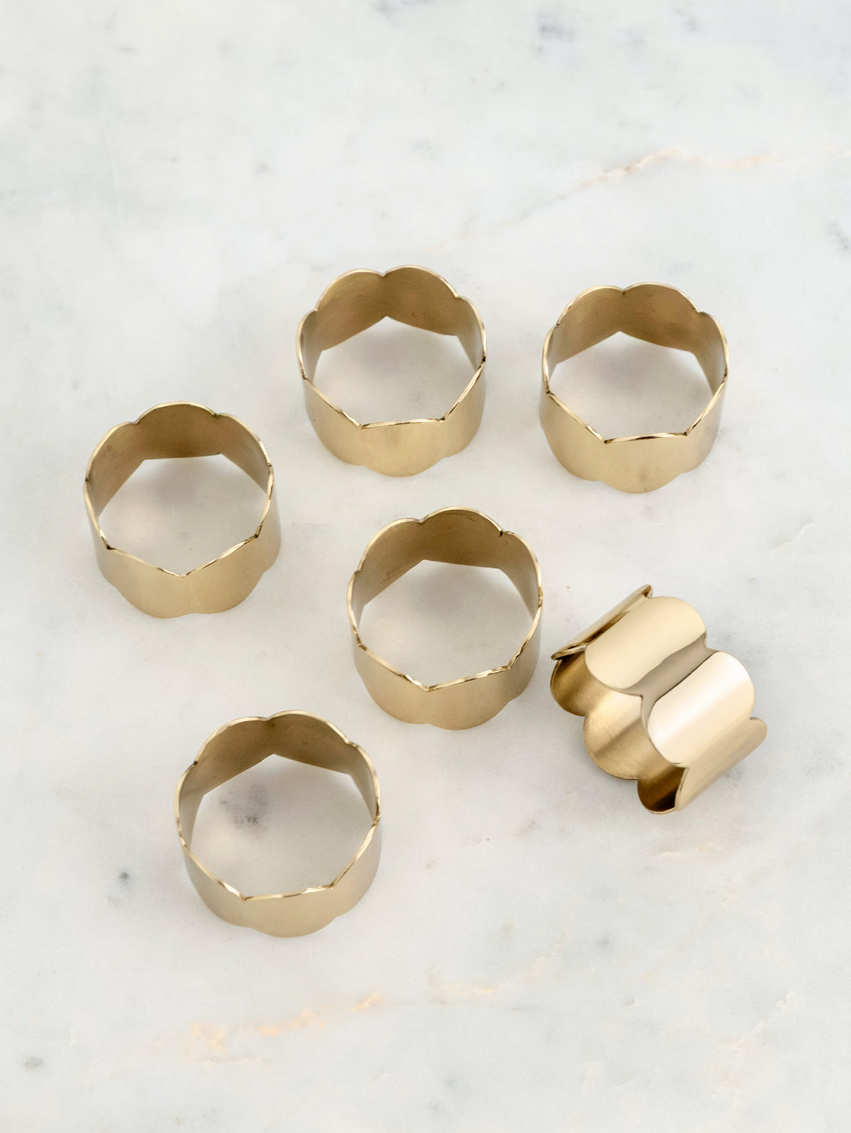 Floret Napkin Ring Set of 6