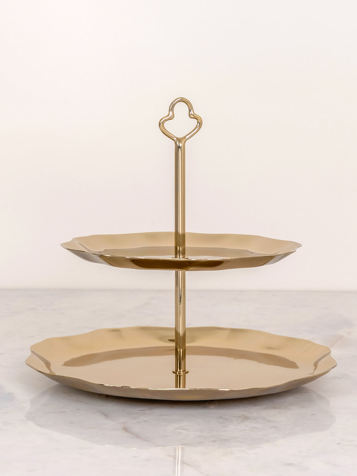 Floret Two-Tier Cake Stand
