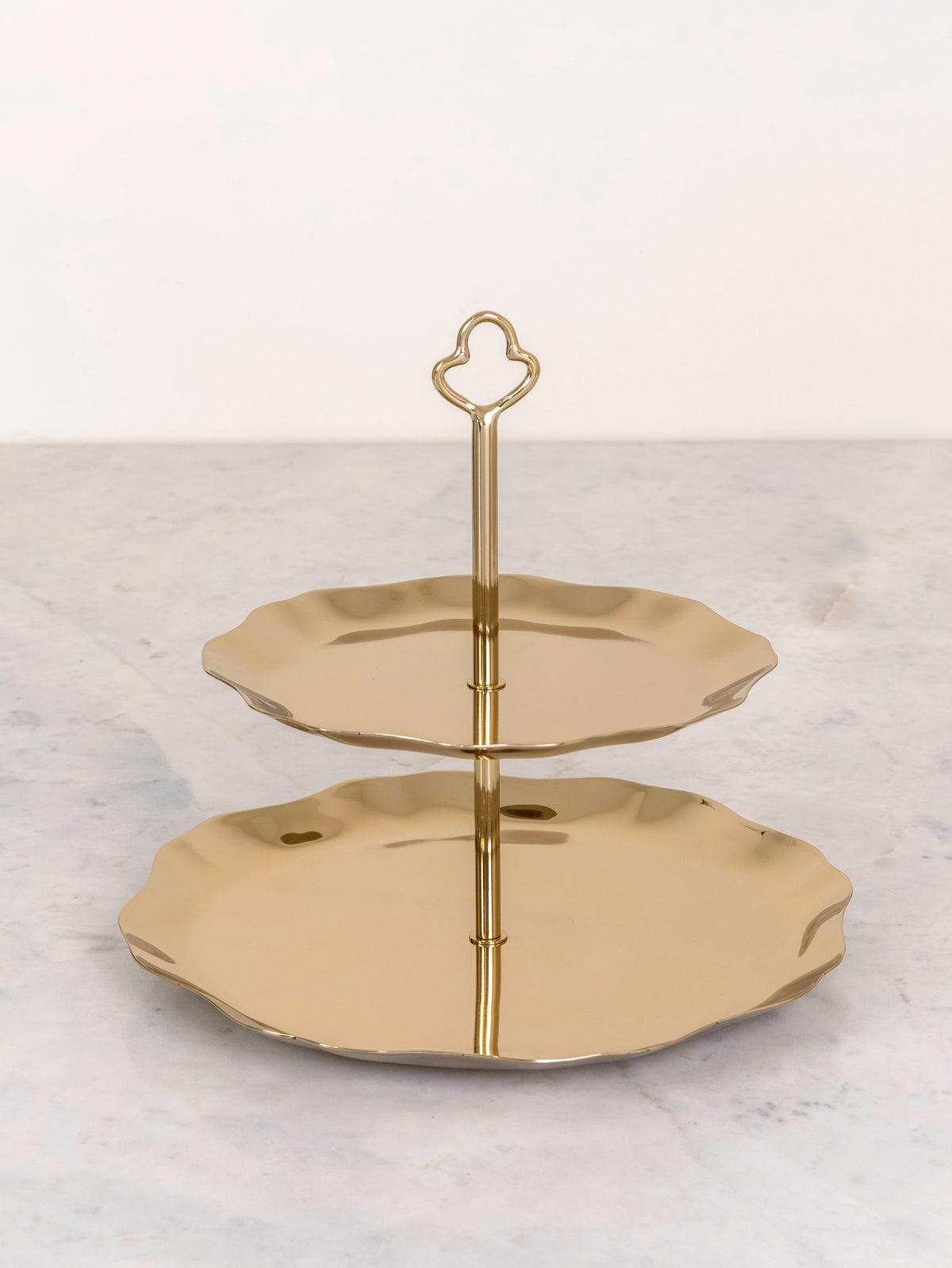 Floret Two-Tier Cake Stand