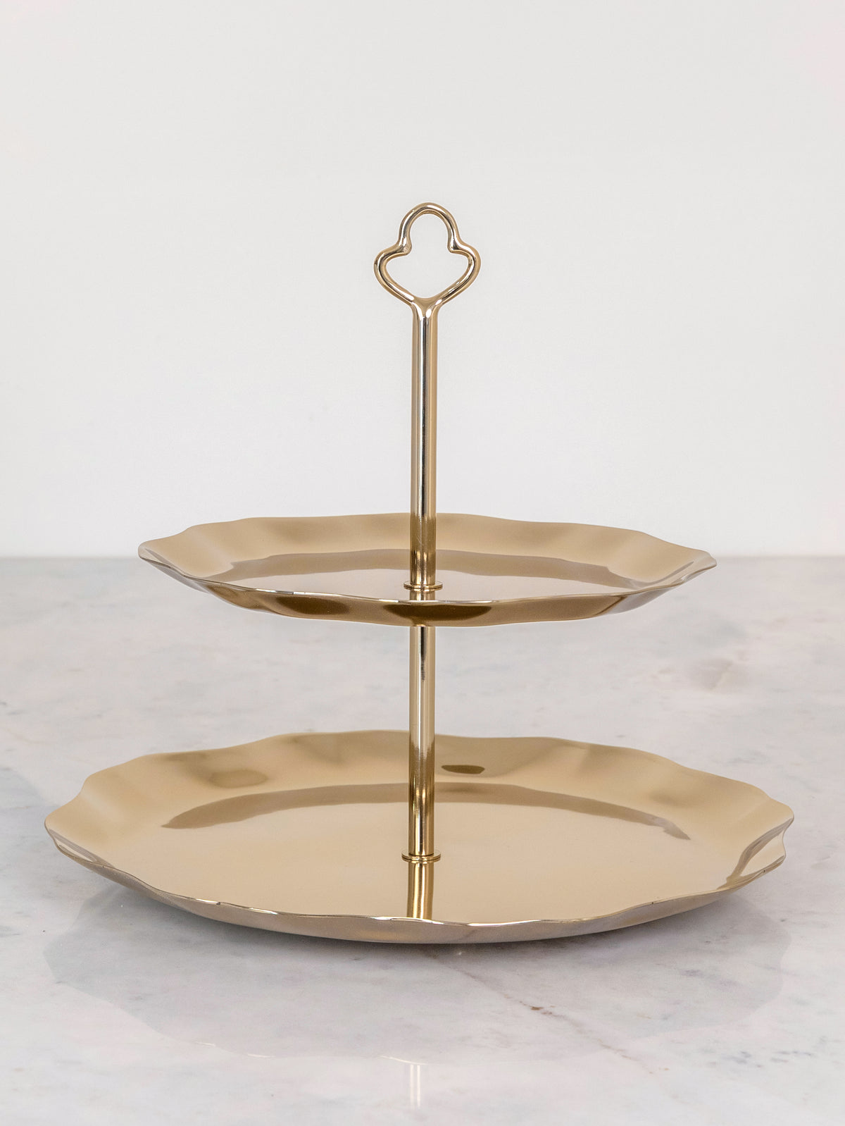 Floret Two-Tier Cake Stand