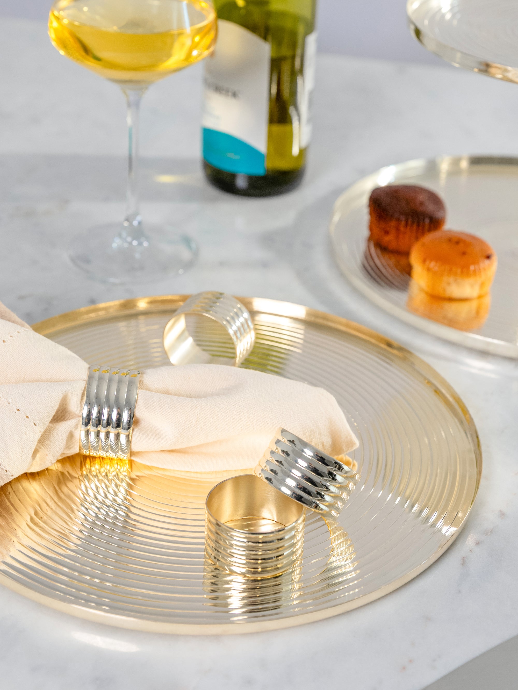 Gilded Orbit Platter