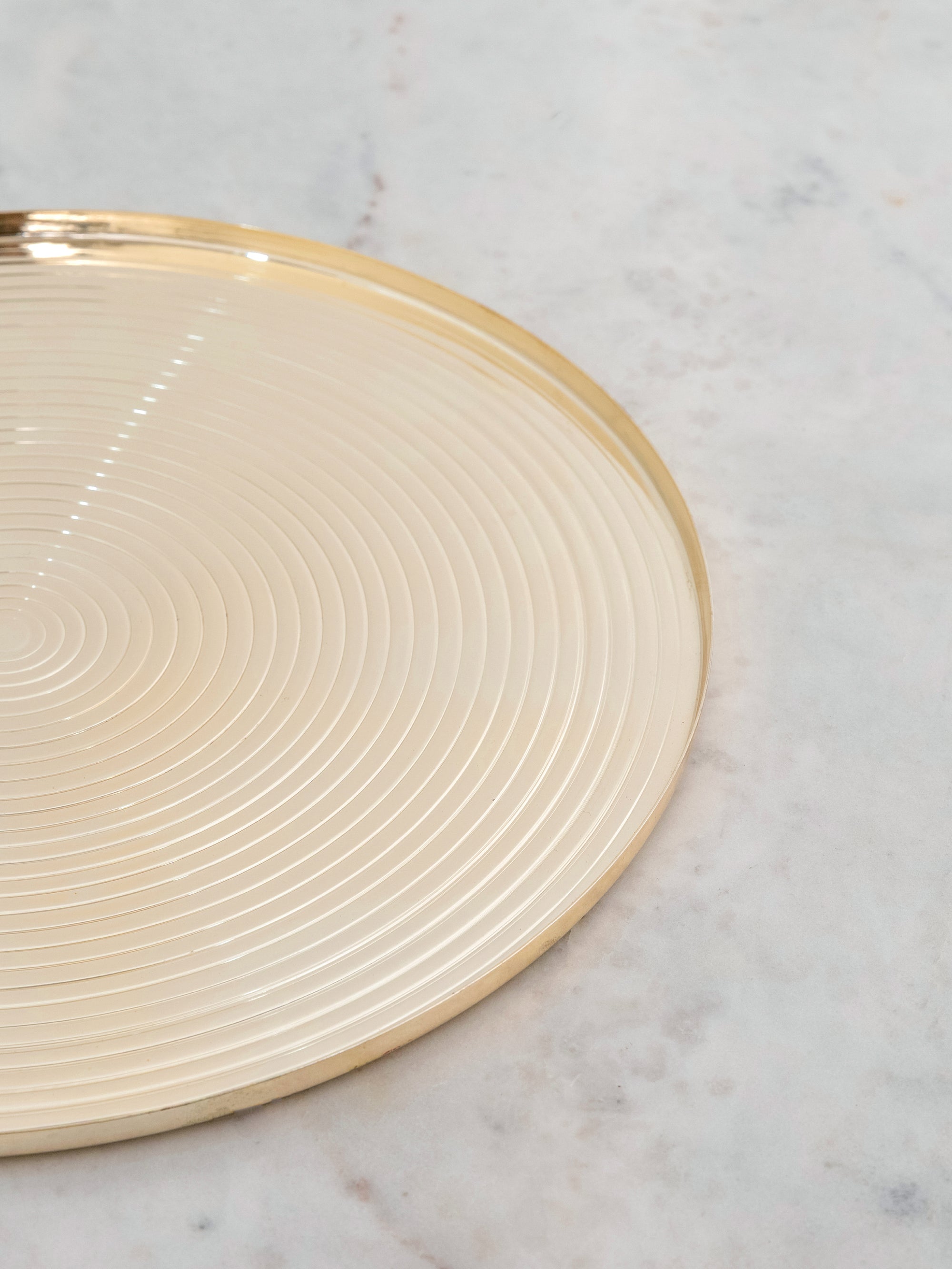Gilded Orbit Platter