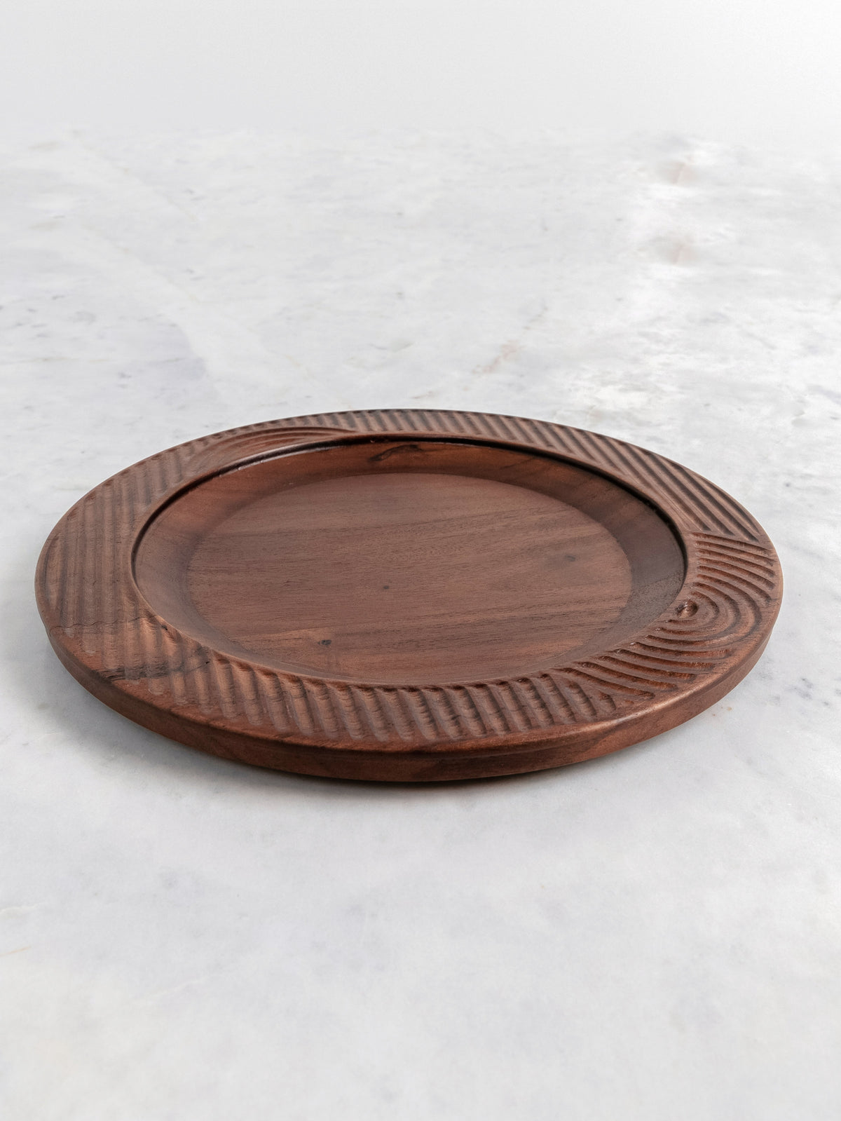 Heritage Acacia Round Platter
