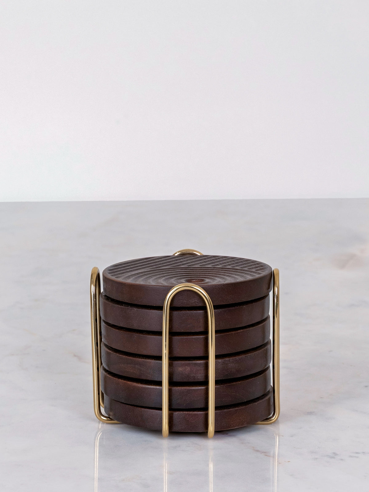 Woodcrest Coaster Set of 6