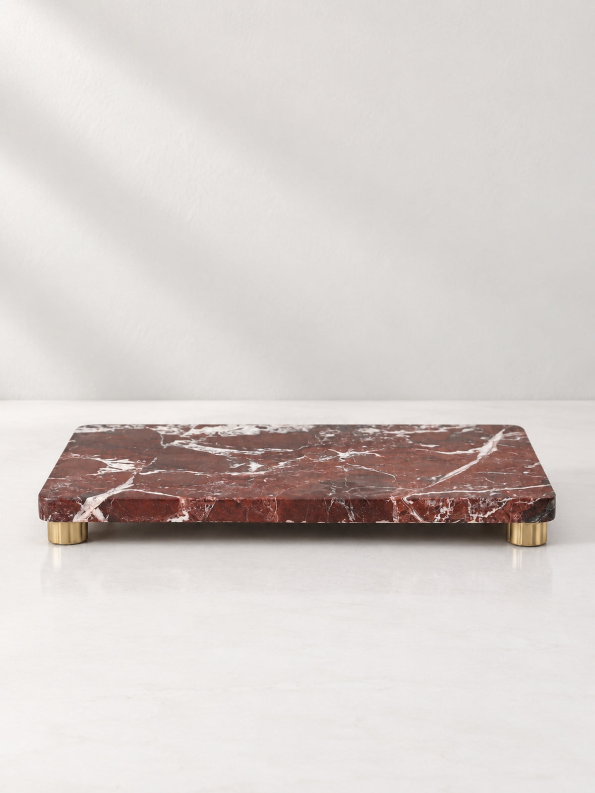 Rosso Levanto Marble Étoile Pedestal Board - view 2