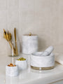 Italian Marble Mortar & Pestle