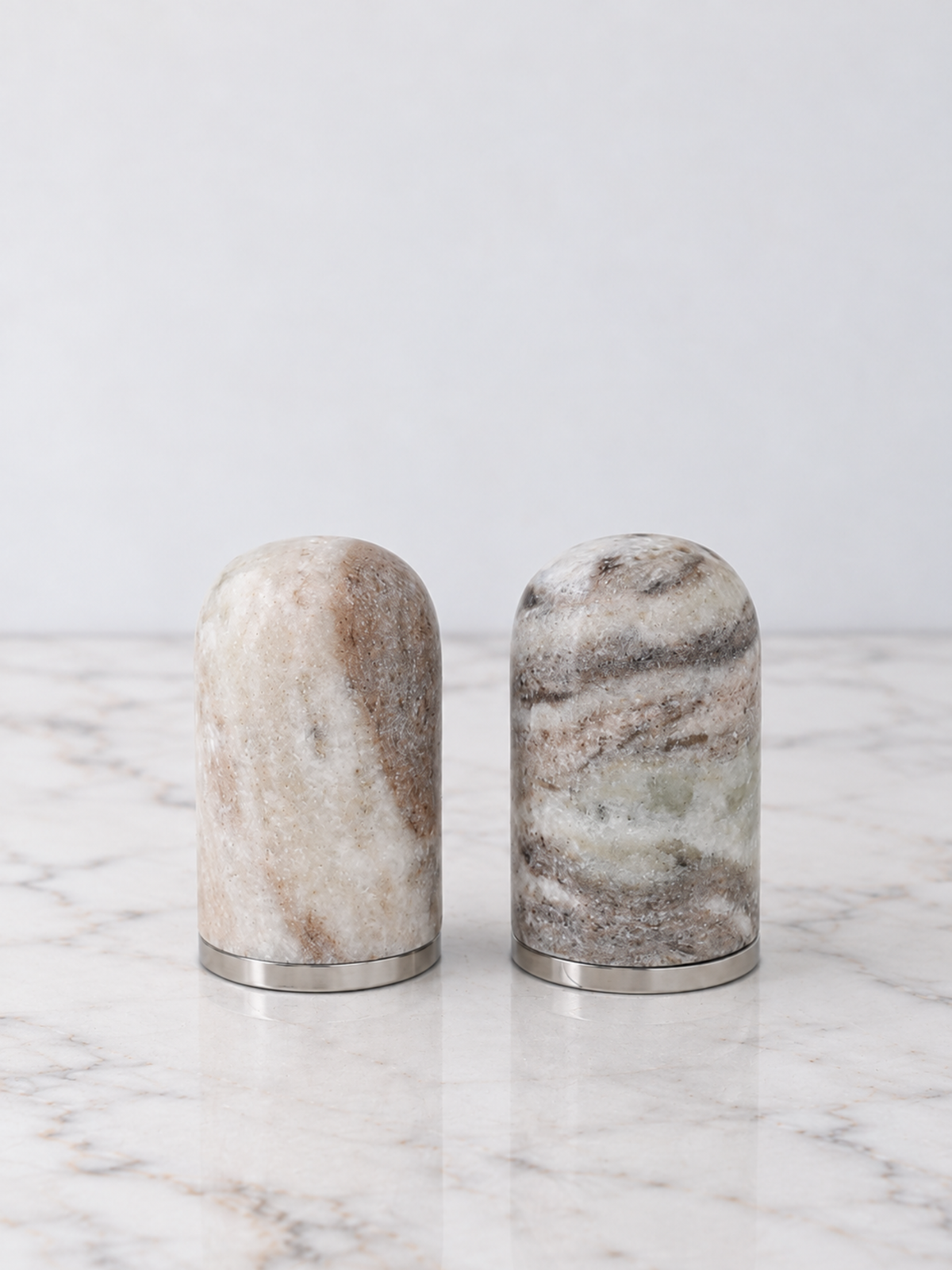 Avelisse Toronto Marble Salt and Pepper set of 2